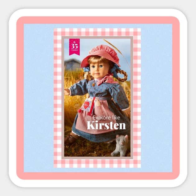 35th Kirsten Sticker by Doll_Delight